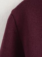 Autumn Women Asymmetrical Knit Cardigan Long Sleeve V Neck With Button Slim Knitwear Chic Lady Outfits - details 8