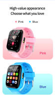 Reloj inteligente con linterna para niños y niñas, dispositivo con 6 juegos, tarjeta SD, llamada telefónica, música, regalo - details 9