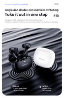 Nuevo Lenovo XT52 TWS Auriculares inalámbricos Bluetooth 5.4 Estéreo HIFI Auriculares para juegos con reducción de ruido Batería de larga duración Auriculares de modo dual Llamada HD Auriculares deportivos táctiles con micrófono Regalo de moda - details 14