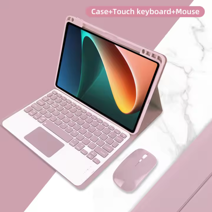 Funda de teclado magnético para Xiaomi Mi Pad 5 Pro con ratón de DANYCASE estilo español - 1
