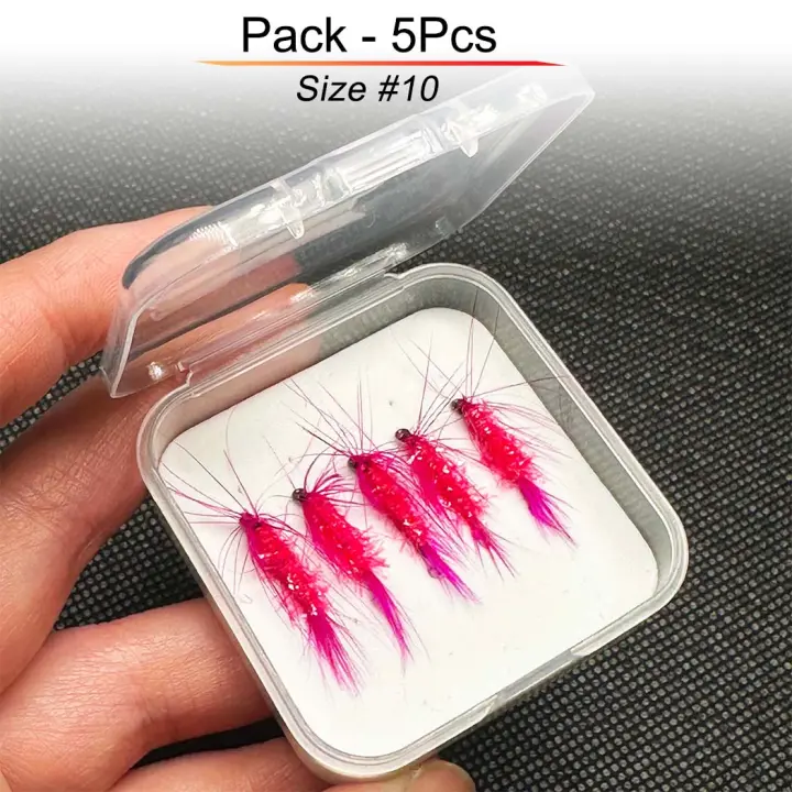 5/10 señuelos de pesca con mosca/ganchos moscas húmedas Bionics Mayfly seca cebo artificial moscas atadas a mano pesca para trucha, lubina y salmón para pescar en ríos lagos con caja - 1