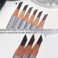 Lápiz de Cejas de Cuchilla Inclinada Impermeable Líneas Naturales de Maquillaje - details 1