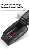 WEST BIKING-Bolsa de ciclismo para cuadro de tubo delantero superior, resistente al agua, funda de teléfono de 7,0 pulgadas, almacenamiento con pantalla táctil, bolsa para bicicleta de montaña y carretera - details 11