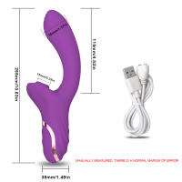 Estimulador de Clitoris Sucker 10 Modos de Succión y Vibración para Mujeres Juguetes para Adultos - details 2