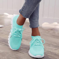 New Summer Sneakers Women Slip on Mesh Light Breathable Running Shoes Woman Walking Platform Comfortable Female Casual Shoes - details 15