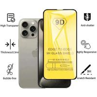 Protector de Pantalla de Vidrio Templado 9D 5Pcs para iPhone 13, 11, 12, 15, 14 Pro Max, 8 Plus - details 1