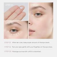 Ojos cuidado de la piel crema antiarrugas para ojos eliminar bolsas hinchazón ojeras debajo de los ojos aclaramiento líneas finas blanqueamiento hidratante - details 2