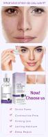 Textura de la piel |   Suero facial iluminador y retexturizante para refinar los poros con retinol y niacinamida no comedogénico - details 4