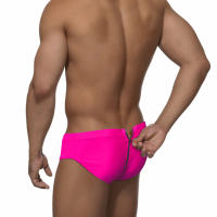 Jessborn pantalones cortos triangulares para hombre, bañador sexy con parte trasera, ropa de baño profesional para playa, primavera y verano - details 9