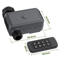 Temporizador de riego con Control remoto, válvula de agua temporizada inteligente, sistema de riego de plantas y flores, temporizador de agua para jardín, invernadero y césped - details 6
