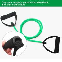 Bandas de resistencia con asas, pesas de gimnasio, cuerda de tracción para Yoga, correas elásticas para ejercicio físico, banda para entrenamiento en casa, entrenamiento de fuerza - details 5