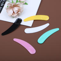 Mini espátula cosmética para mascarilla Facial, palos para mezclar, cuchara curva desechable, crema para ojos, cuchara de maquillaje, accesorios de herramientas de belleza, 100 Uds. - details 6