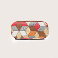 Mochila a cuadros de cuero PU suave para mujer, morral grande, bolsa de viaje, mochila escolar grande para Gir - details 19