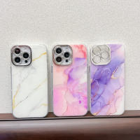 Funda de Teléfono de Mármol de Lujo Protectora Antipaliza para iPhone 16 Pro, 15Pro, 13, 14 Pro Max - details 2
