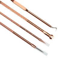 Agujas para Eliminación de Acné y Puntos Negros en la Piel Herramientas de Cuidado Facial Profundo Limpieza de Pores Negros Set de 4 - details 5