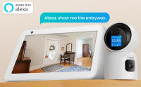 ZOSI Cámara Vigilancia WiFi Interior con Doble Lente y 1,44'' Monitor 2,4G/5G WiFi Lente Pan y Tilt + Lente Fija Seguimiento de Persona Videollamada con Gesto C528 - details 14