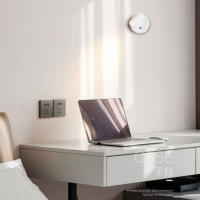 Luz LED inalámbrica con Base magnética, lámpara de mesita de noche regulable con Interruptor táctil, recargable por USB, color blanco y negro - details 9