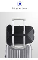 BANGE-Mochila de gran capacidad con carga USB para hombre y mujer, bolso de viaje informal Oxford, resistente al desgaste, a la moda, nuevo estilo - details 5