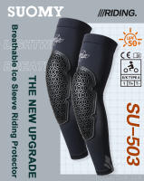 Protector de Codo de Motocicleta Suomy CE Nivel 1 Manga de Bicicleta Off-road Transpirable con Protección UPF50+ - details 0