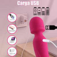 Varita Mágica de Placer para Mujer Vibrador G-spot AV Estimulador de Clítoris Masajeador de Vagina - details 6
