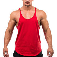 Camiseta Deportiva de Algodón Puro para Hombres Muscleguys Vestido Interior de Fitness con Logo - details 5