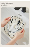 Limpiar toallas de mano, engrosamiento doméstico de doble capa, tela de mano absorbente de agua de secado rápido, toallitas de mano creativas - details 12