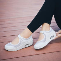 Spring Red Women Platform Sandals Woman Vulcanize Shoes Casual Sneakers Female Soft Flat for Lady Lightweight Breathable - details 6