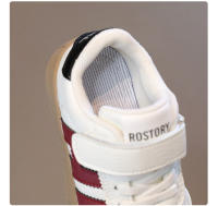 Zapatillas De Deporte Para Niños Y Niñas, Zapatillas Velcro Ligeras Para Correr, Zapatos Deportivos Cuero Para Niños - details 4