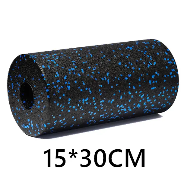 Rodillo de Fascia para Entrenamiento físico, masajeador de Yoga Medio Duro Hueco, 30cm x 15cm - 1