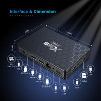 X98H Pro Dispositivo de TV inteligente 6K 2,4 y 5G WiFi6 BT 1000M LAN Google asistente de voz Android 12,0 Allwinner H618 Dispositivo de TV X98HPro Set Top Box - details 8