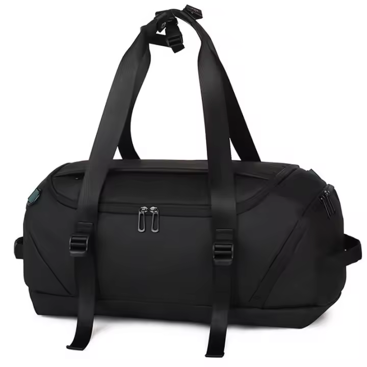 Bolsa de lona de viaje para gimnasio con bolsillo para zapatos, bolsos de hombro para entrenamiento deportivo al aire libre, Yoga, almacenamiento grande, mochila de viaje de negocios para ordenador portátil - 1
