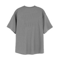 Gym Sport T-shirt Men 0-Neck Short Sleeve Quick Dry Tops Loose Breathable Casual Shirt Man Fitness Bodybuilding Summer Clothing - details 13