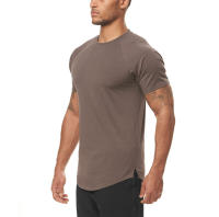 Camiseta Deportiva de Fitness para Hombres Ajuste Cerrado, Manga Corta, Secado Rápido, Frescura, Poliéster - details 9