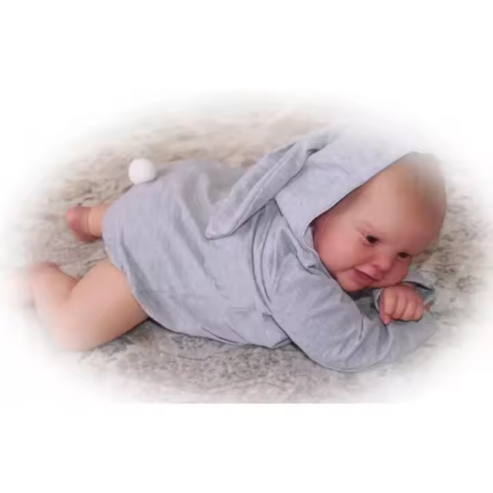 Muñeca Reborn de Simulación Auténtica, 59cm, Juguetes para Niña - 1