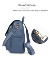 1 nueva mochila en relieve, mochila versión coreana para mujer, bolso escolar de gran capacidad, bolso de viaje de negocios de cuero suave - details 10