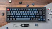 Keychron-Teclado mecánico personalizado, teclas de ABS, retroiluminación RGB, interruptor K Pro, con diseño ISO, QMK, V2 - details 0