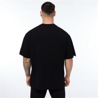 Oversized Men Short Sleeve Mesh T Shirt Loose Casual Street Hip Hop T-shirt Summer Brand Gym Fitness Bodybuilding Workout Tshirt - details 16