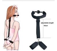 Kit de Bondage BDSM ataduras fetiche juguetes sexuales eróticos para parejas mujeres vendaje collares esclavo obediencia esposas maestro juego para adultos - details 5