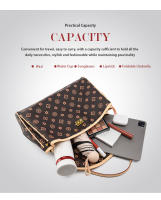 2025 Nuevo bolso de mano para mujer, bolso retro europeo y americano, bolso estampado para las axilas, bolso cruzado de moda para ir al trabajo, bolso de un solo hombro de gran capacidad, bolso informal resistente al agua - details 10