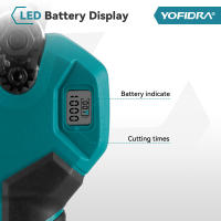 Cortauelles Eléctrico Sin Aspirador Yofidra Tijeras Recargables de 30mm - details 5