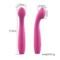 1 vibrador de dedo potente para orgasmo rápido para mujer, estimulador de clítoris y pezón silencioso a prueba de agua, consolador con palo de masaje AV, masajeador de vagina, juguetes sexuales femeninos para adultos, placer - details 5