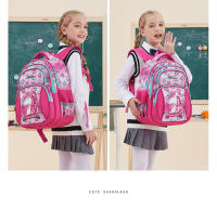 Mochilas escolares para adolescentes, niñas y niños, mochila escolar con estampado de dibujos animados, resistente al agua, de anime - details 13