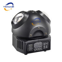 Nuevo Disco DJ escenario láser giratorio + haz RGB estroboscópico láser verde DMX512 proyector de luz Bar fiesta boda luces de efecto de Navidad - details 5