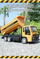 Rc Dumper Truck 2.4G Remote Control Car 6Ch Electric Cars Engineering Vehicle Tractor Toys for Boys Kids Children Christmas Gift - details 6