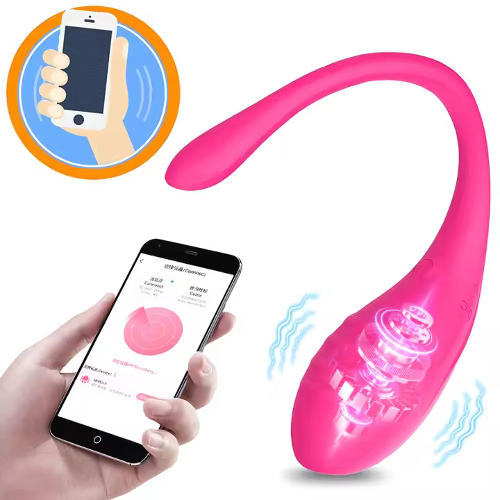 Vibrador Inalámbrico Huevo de Amor Estimulador Vibrante para Punto G Vaginal 9 Velocidades - 1
