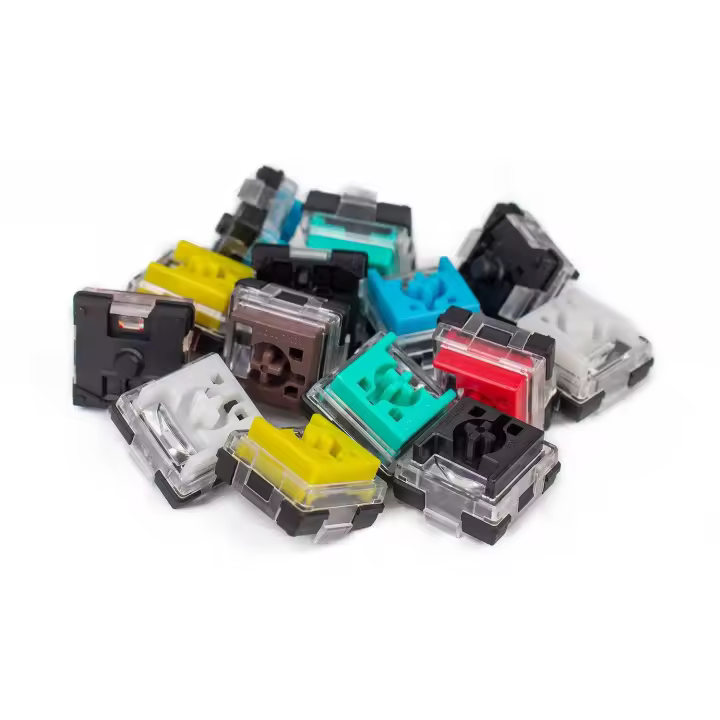 Keychron-Juego de interruptores ópticos de bajo perfil, 87 piezas para teclado mecánico personalizado - 1