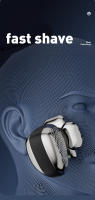 Afeitadora Eléctrica para Hombres y Mujeres 9 Cuchillas Flotantes, 6 en 1, Cortadora de Pelo de Oreja y Nariz, Cepillo Facial, Maquinilla de Afeitar Recargable - details 6