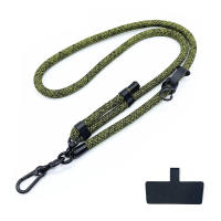 Cordón para teléfono ajustable de 1 Cm de diámetro, funda Universal para exteriores, bandolera, cordón para el cuello, Clip para colgar, correa de muñeca antipérdida - details 9