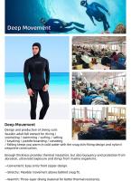 Traje de neopreno de 3MM para hombre, conjunto de dos piezas que mantiene el calor y el frío, adecuado para nadar, bucear, surf, kayak - details 9