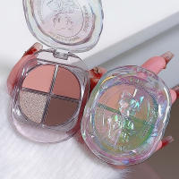 Sombra de Ojos de Acrílico Mate Perla Negro Tonos Lilas de Leche Belleza Natural en Polvo Inferior - details 5